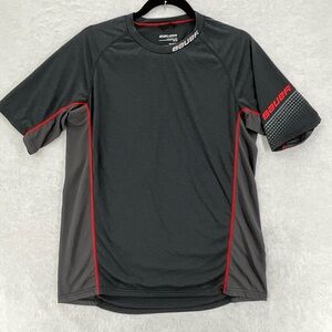 Bauer - S19 Short Sleeve Training Shirt - Men’s Medium Black